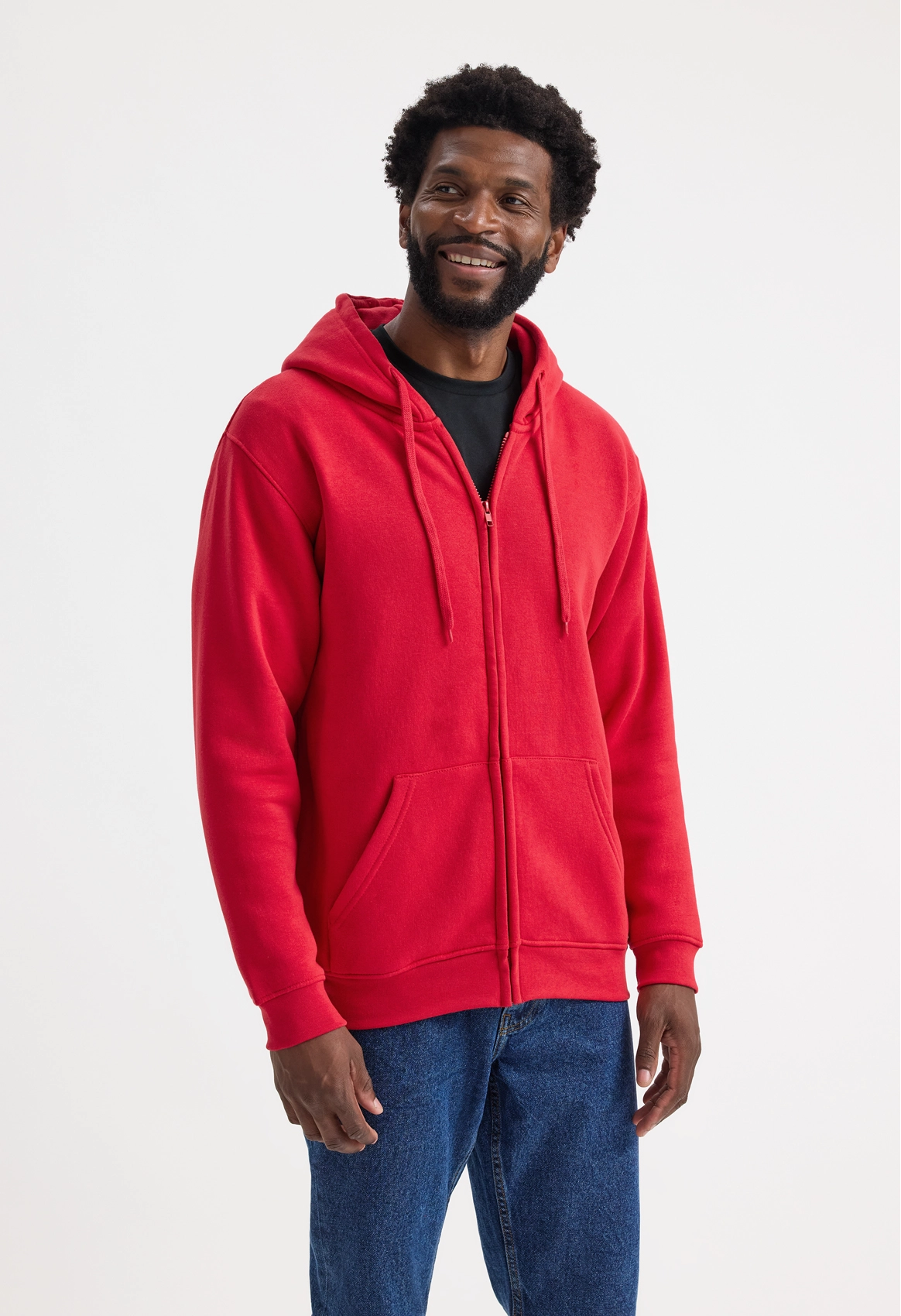 Sweat à capuche zippé